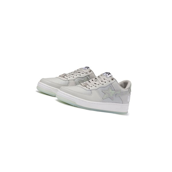 Trampki Męskie A BATHING APE Bape Sta #1 M2 Low Szare | XBSG-46892