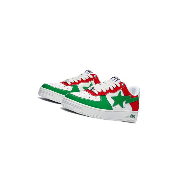 Trampki Męskie A BATHING APE Bape Sta M1 Low Zielone | LNSA-75196