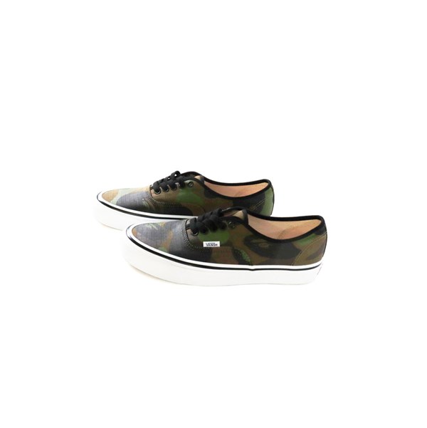 Trampki Męskie A BATHING APE Bape X Vans 1st Camo Authentic Low Zielone | ZAIR-52307