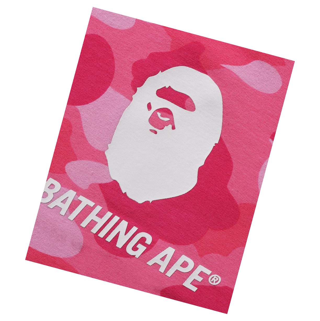 Koszulki Damskie A BATHING APE Bape Color Camo Mini Tee Krótkie Sleeve Różowe | DZXQ-68350