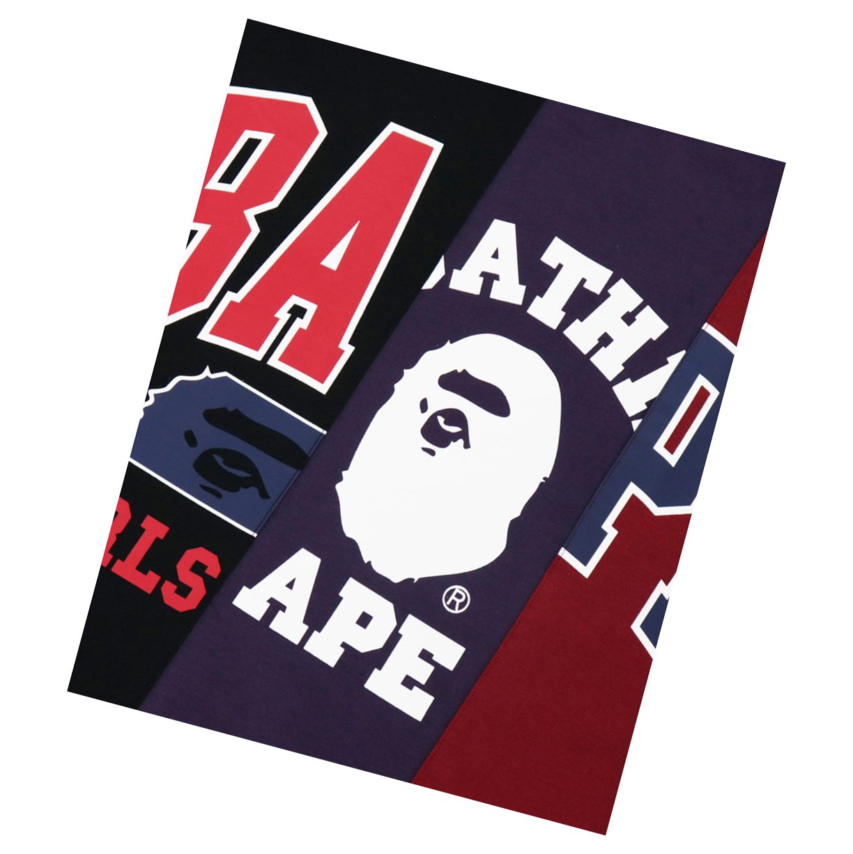 Koszulki Damskie A BATHING APE Bape Docking Onepiece Tee Krótkie Sleeve Czarne | NUIA-43827