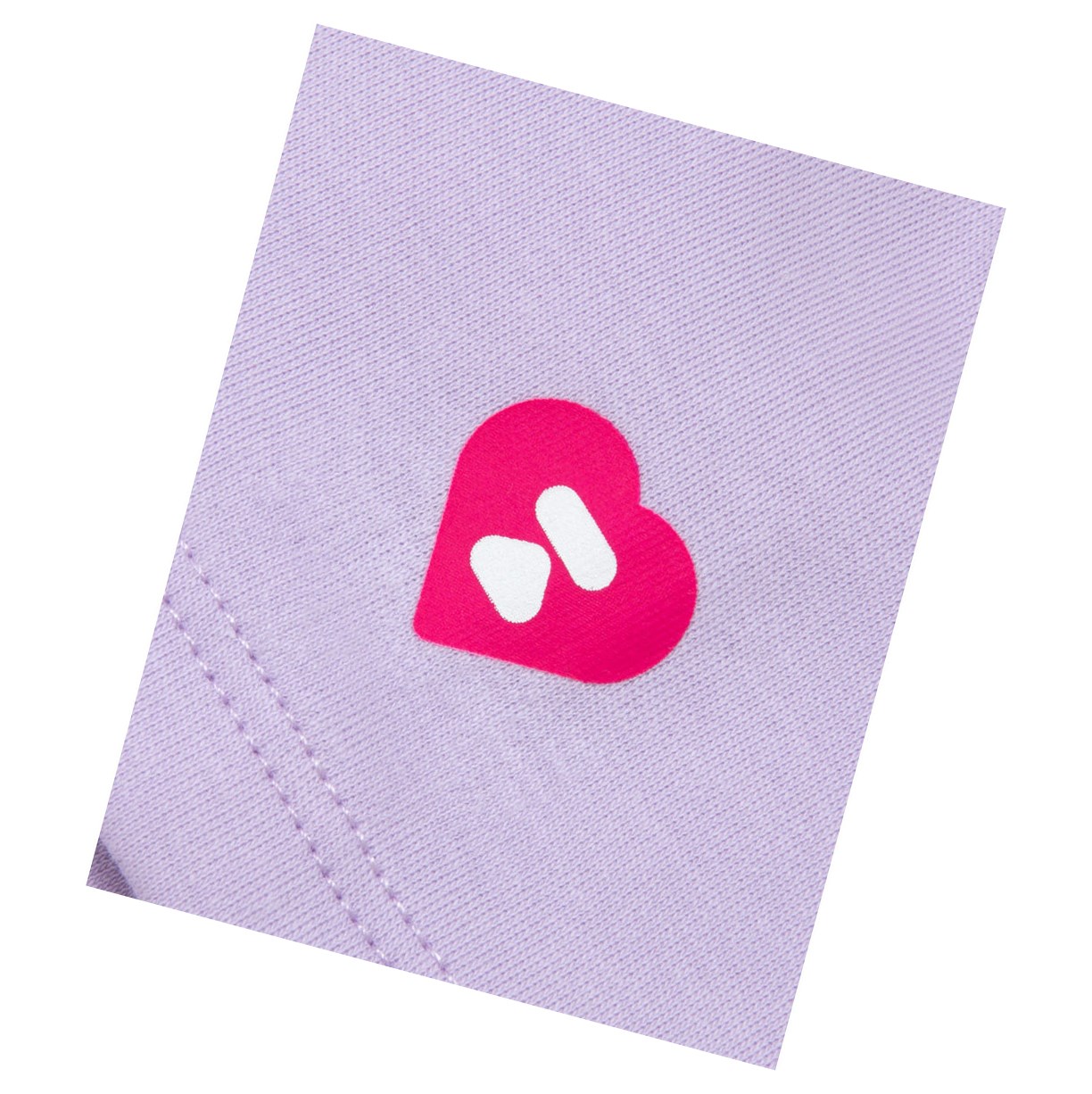 Koszulki Damskie A BATHING APE Bape Double Logo Cropped Tee Krótkie Sleeve Pastel Lilac | PKZO-03768