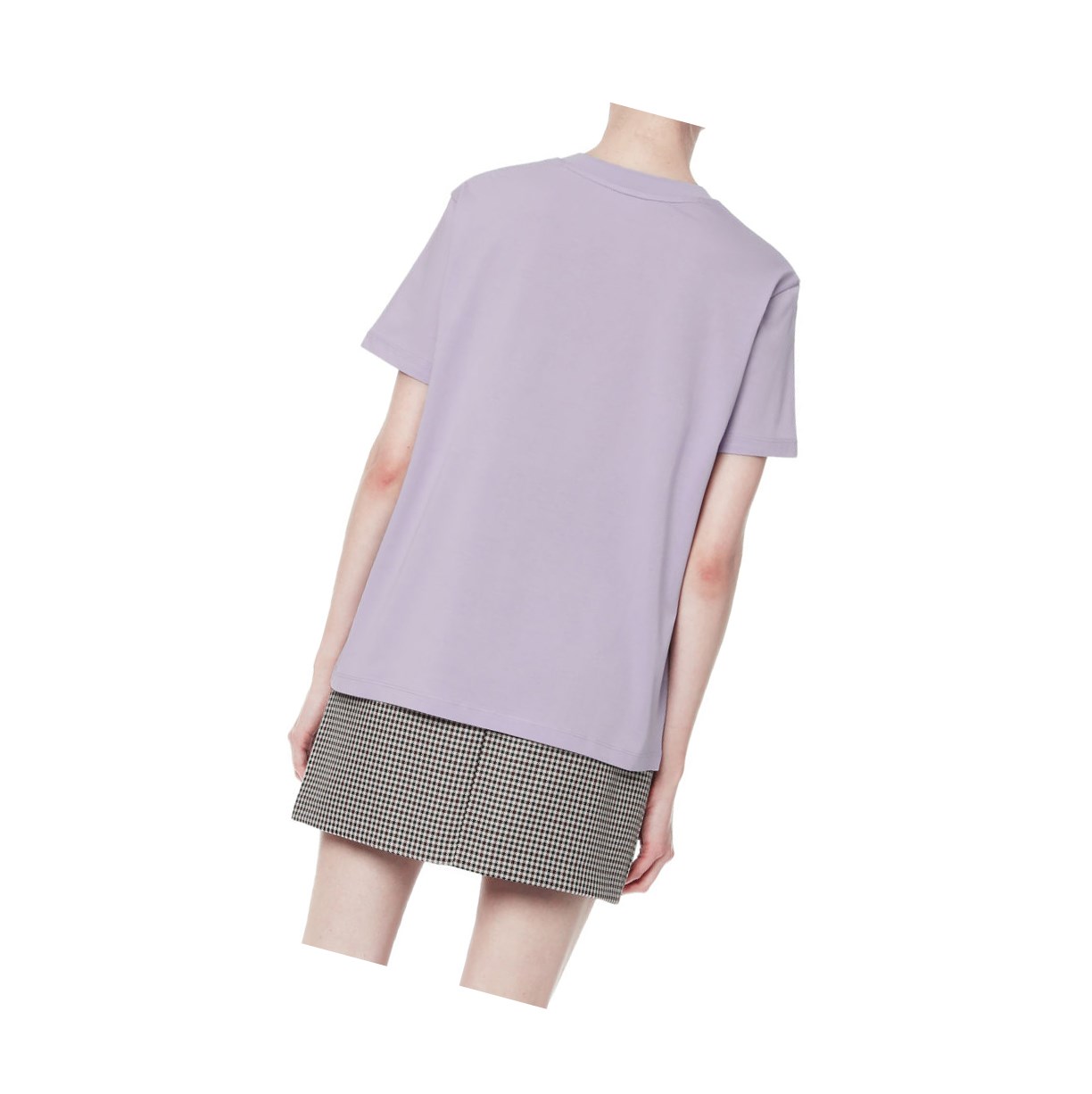 Koszulki Damskie A BATHING APE Bape Embellished Tee Krótkie Sleeve Pastel Lilac | ULJZ-30517