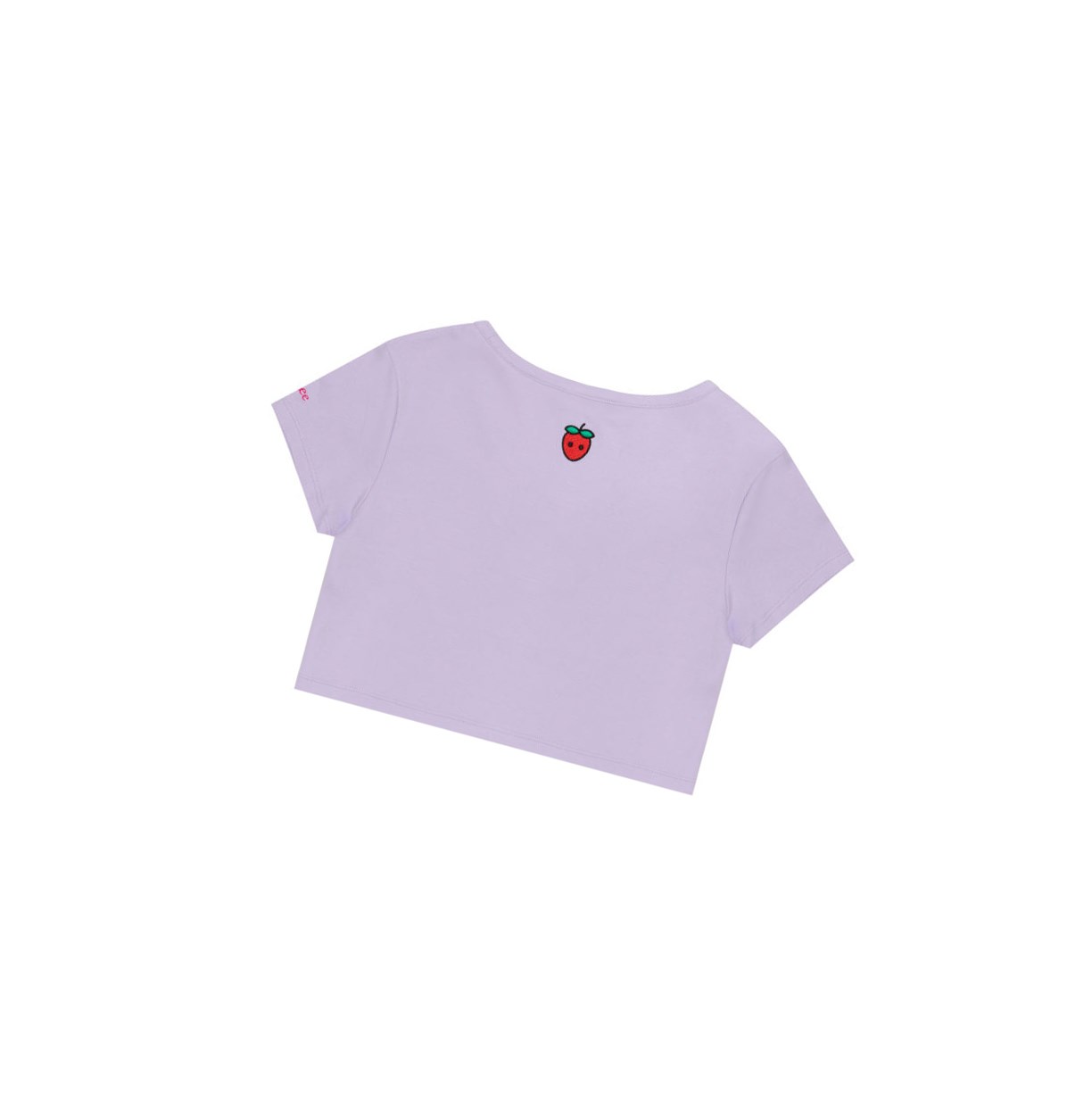 Koszulki Damskie A BATHING APE Bape Logo Berry Tee Krótkie Sleeve Lilac | DPMJ-60721