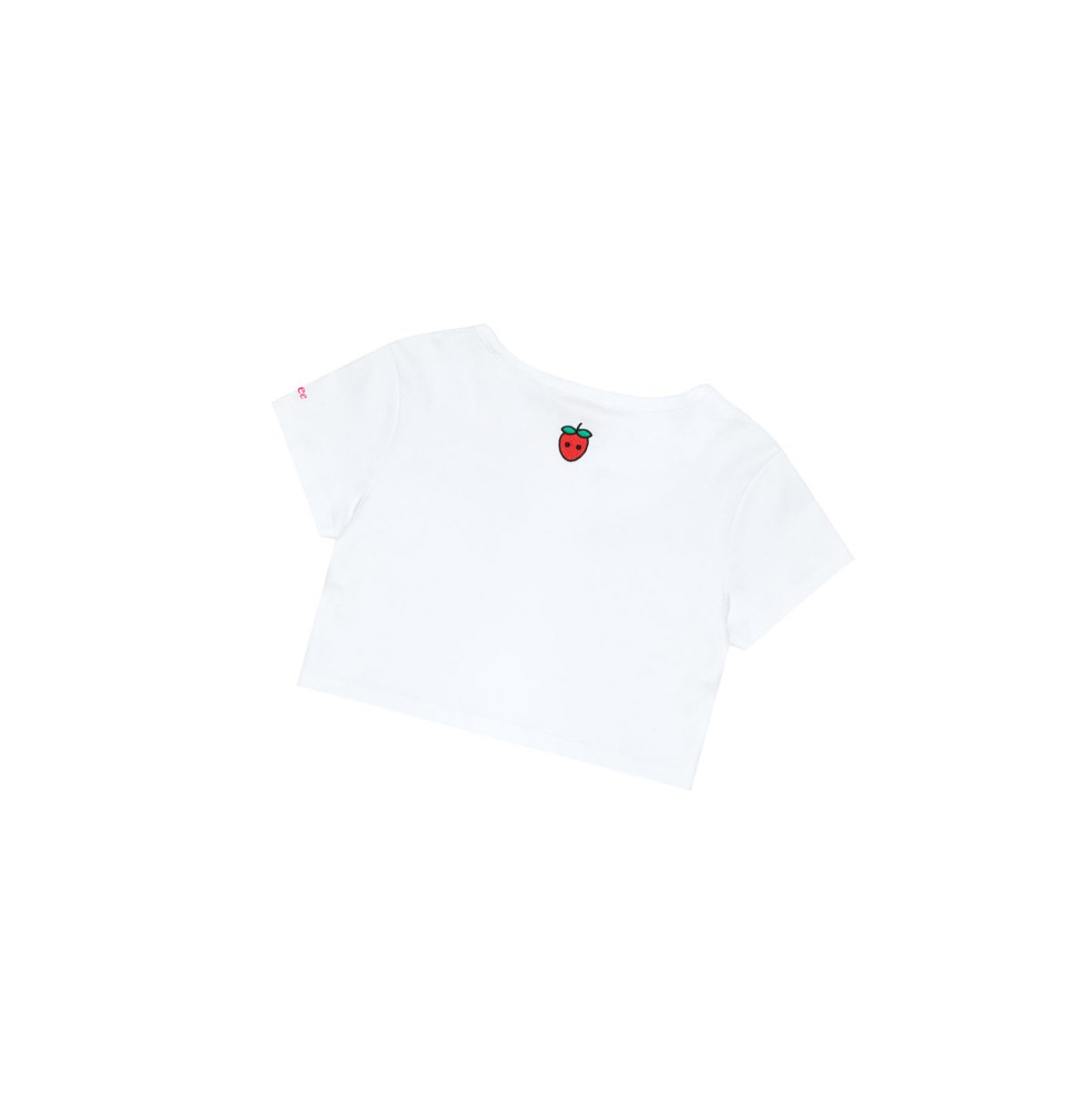 Koszulki Damskie A BATHING APE Bape Logo Berry Tee Krótkie Sleeve Białe | FRCH-49018