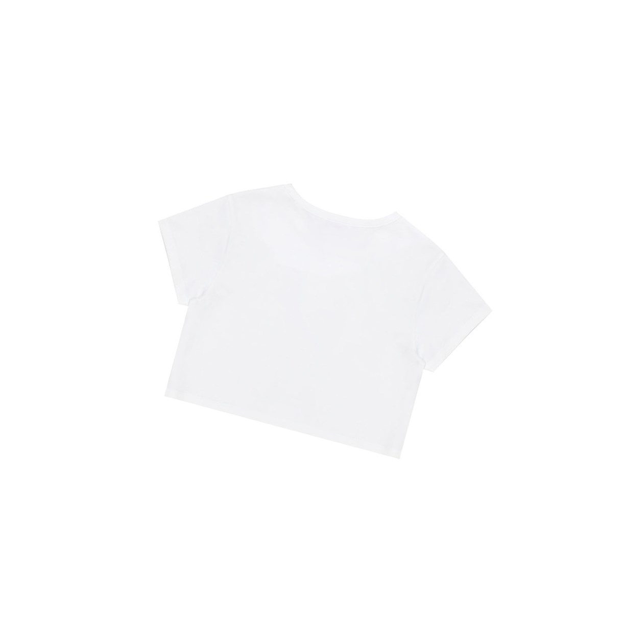 Koszulki Damskie A BATHING APE Bape Logo Printed Slim Cut Tee Krótkie Sleeve Białe | OTBE-49012