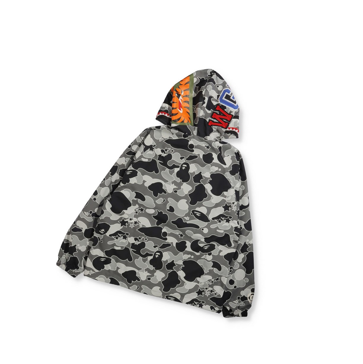 Kurtki Damskie A BATHING APE Bape Sta Camo Oversized Full Zip Czarne | BEMU-98245