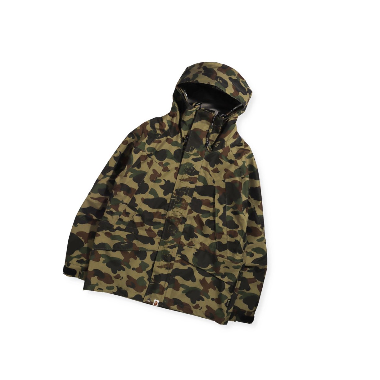 Kurtki Męskie A BATHING APE Bape Gore-tex 1st Camo Snowboard Zielone | JAHB-28963