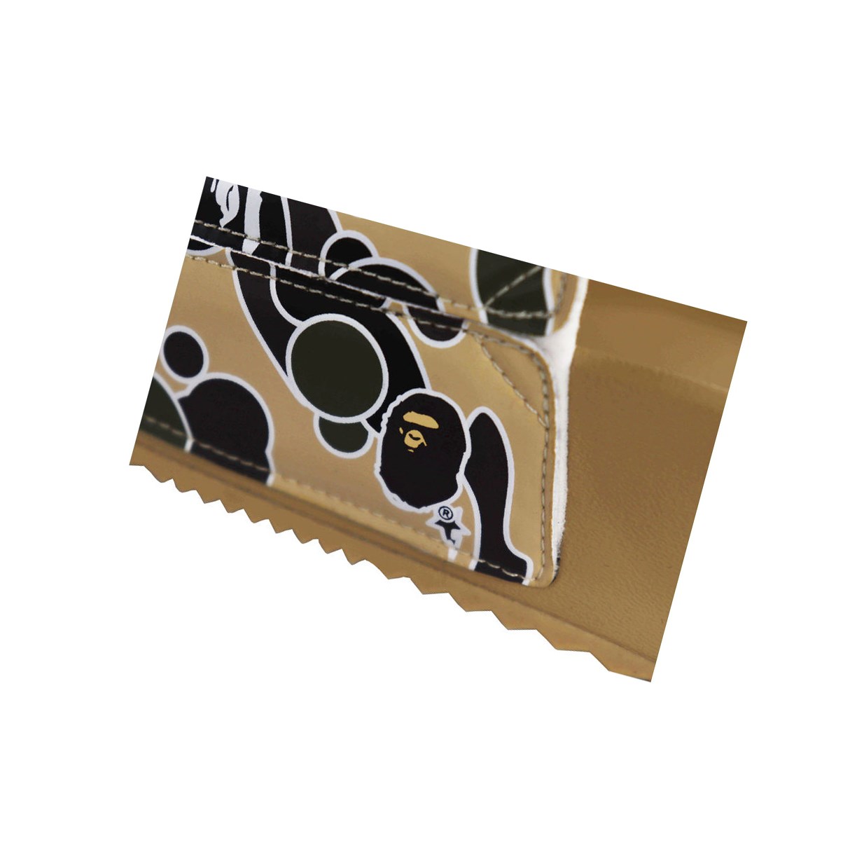 Slide Sandals Męskie A BATHING APE Bape X Hayn Sta Camo Slip On Khaki | NKAC-43201