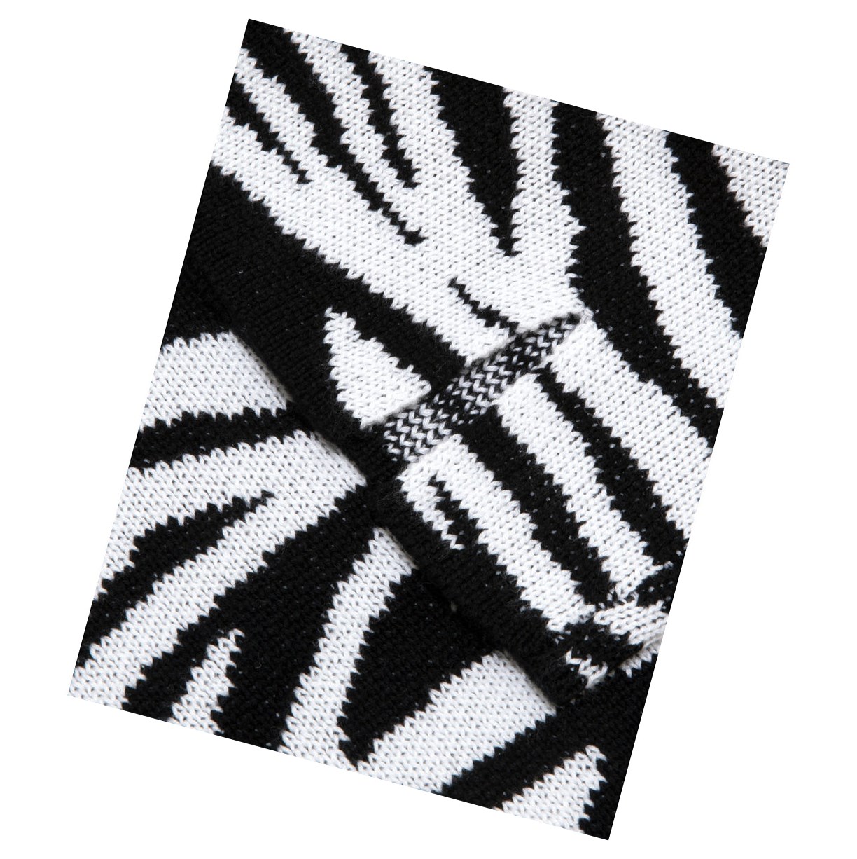 Spódnice Damskie A BATHING APE Bape Zebra Pattern Knit Mini Czarne | VUNF-97843