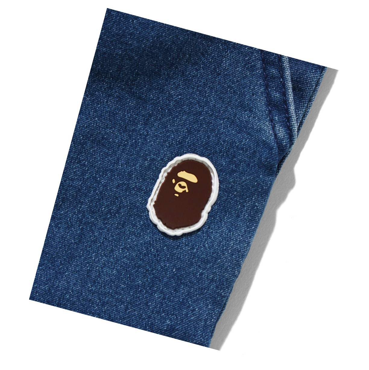 Szorty Damskie A BATHING APE Bape Denim Easy | ERSK-05813