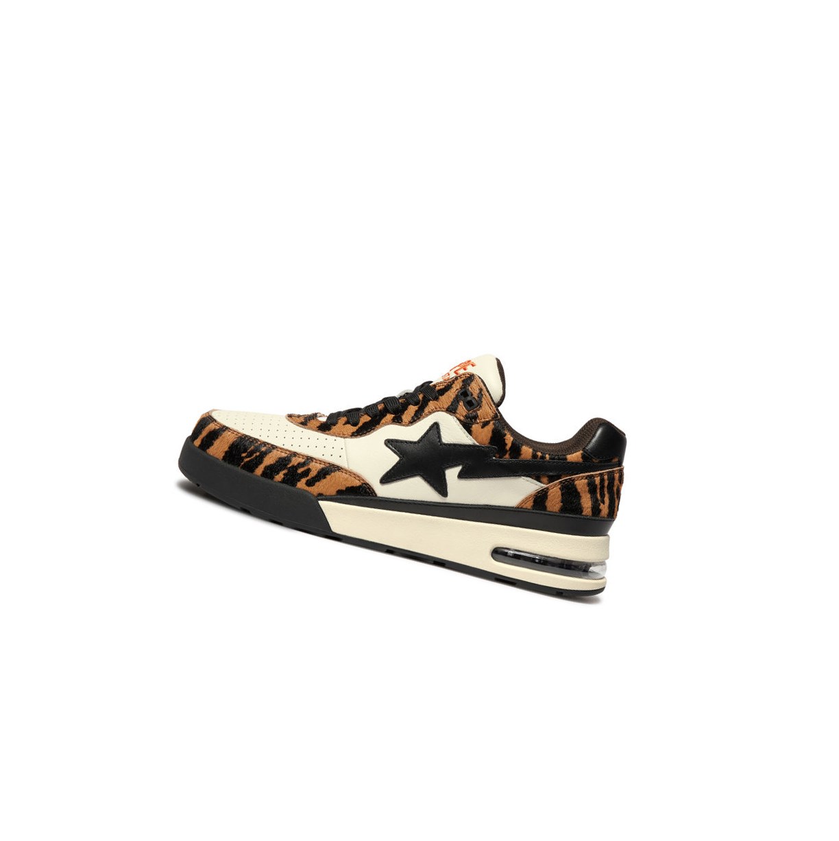 Trampki Damskie A BATHING APE Bape Cny Szosowe Sta M1 Mid Brązowe | TXZB-92671