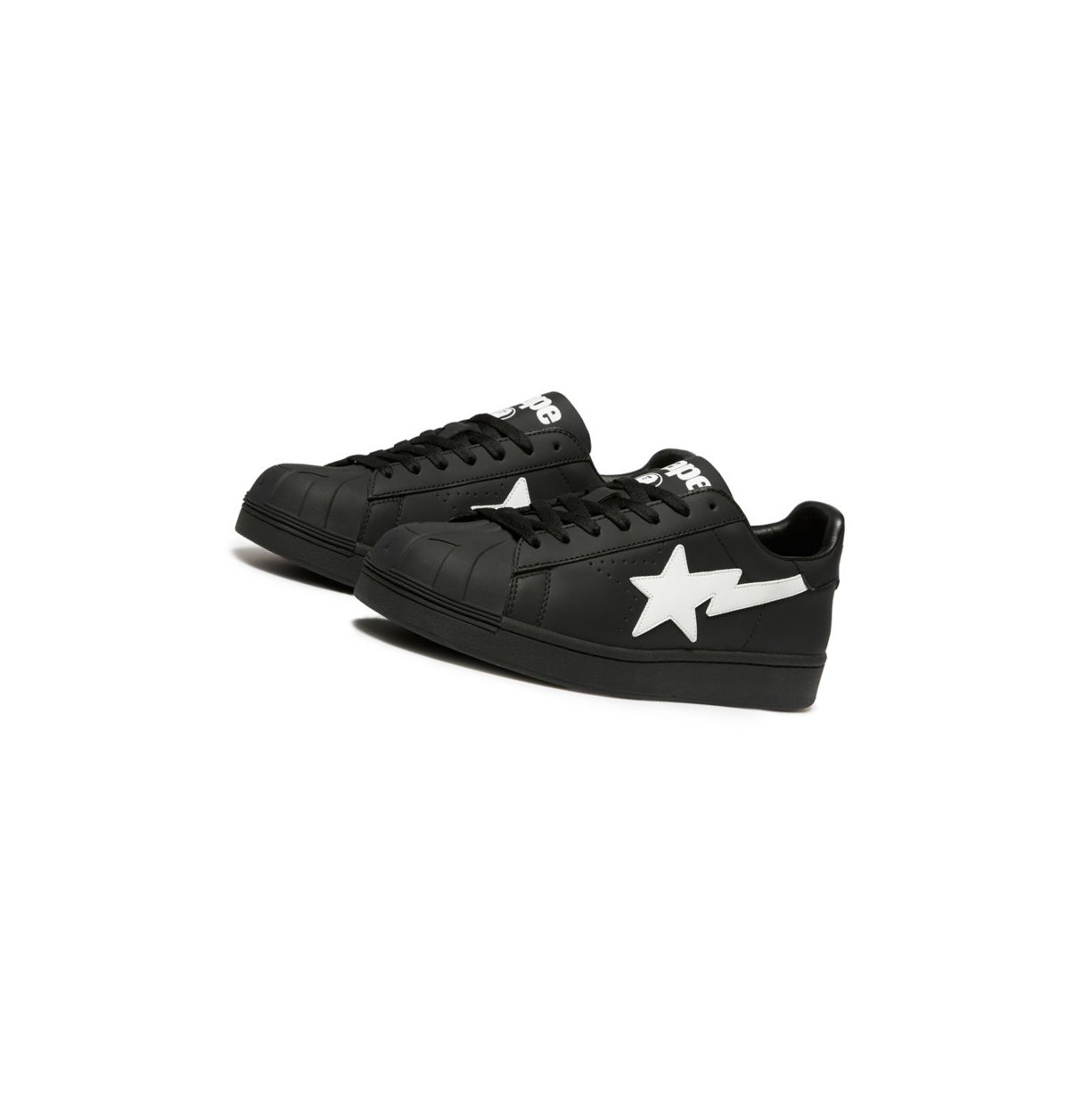 Trampki Damskie A BATHING APE Bape Skull Sta L Low Czarne | GDPA-63159