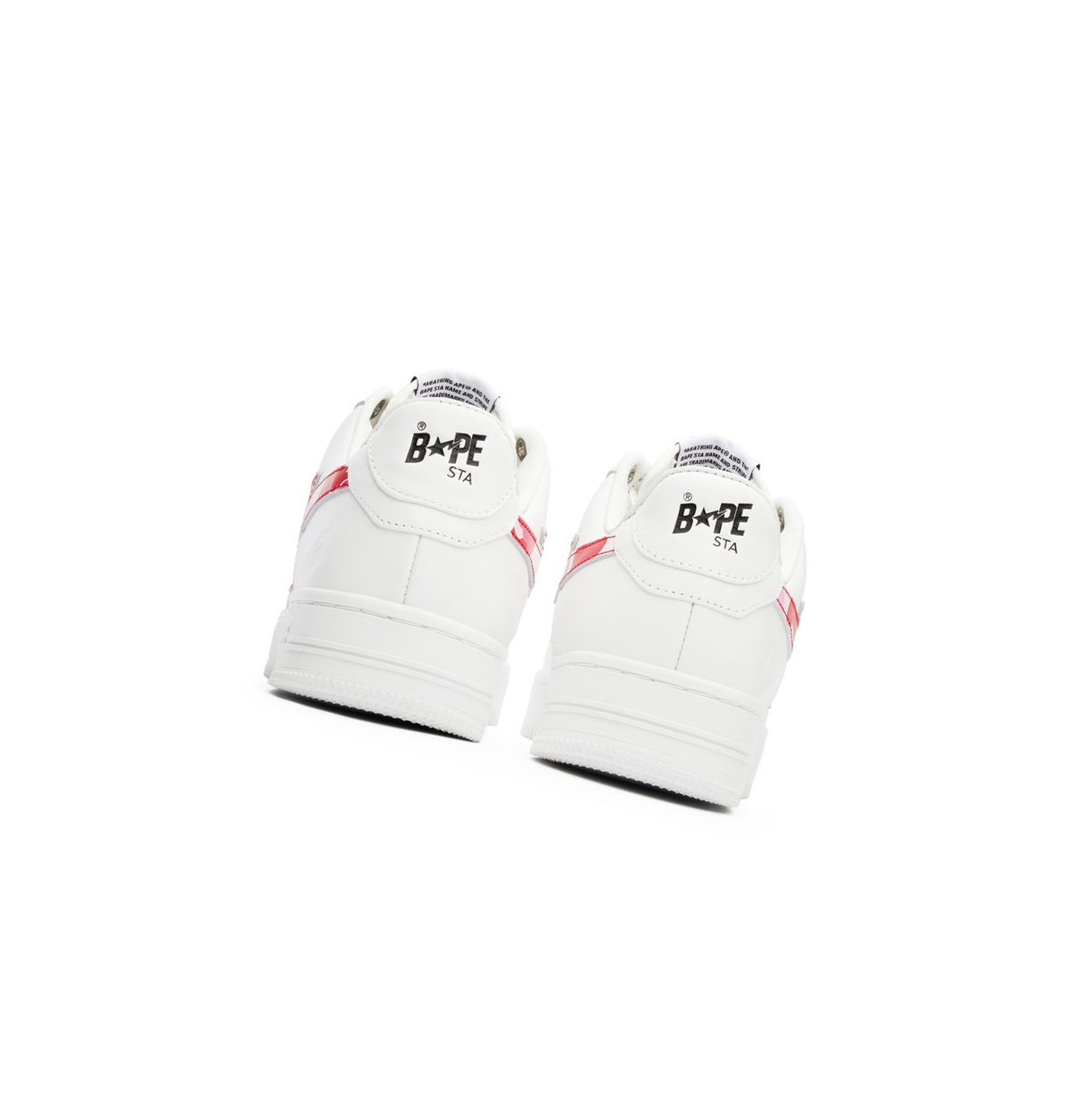 Trampki Damskie A BATHING APE Bape Sta™ White / Abc Camo Low Różowe | VEWB-12679