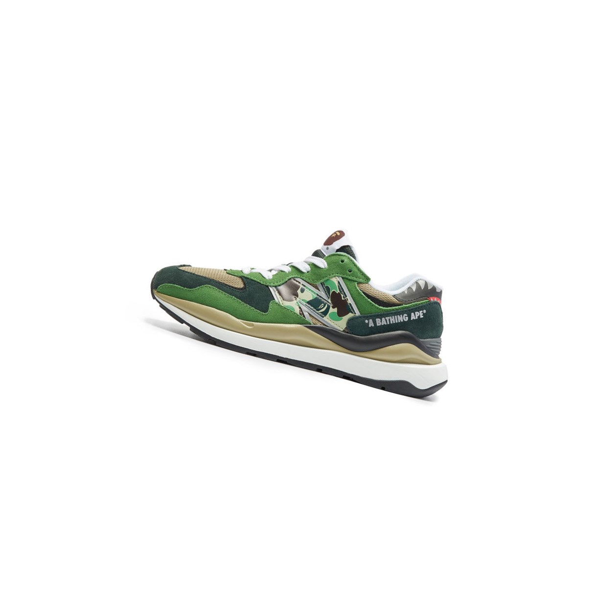 Trampki Damskie A BATHING APE Bape X New Balance 5740 Low Zielone | PGIU-34725