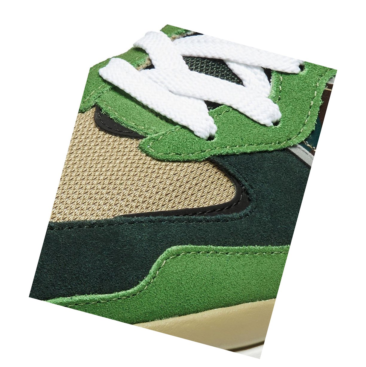 Trampki Damskie A BATHING APE Bape X New Balance 5740 Low Zielone | PGIU-34725