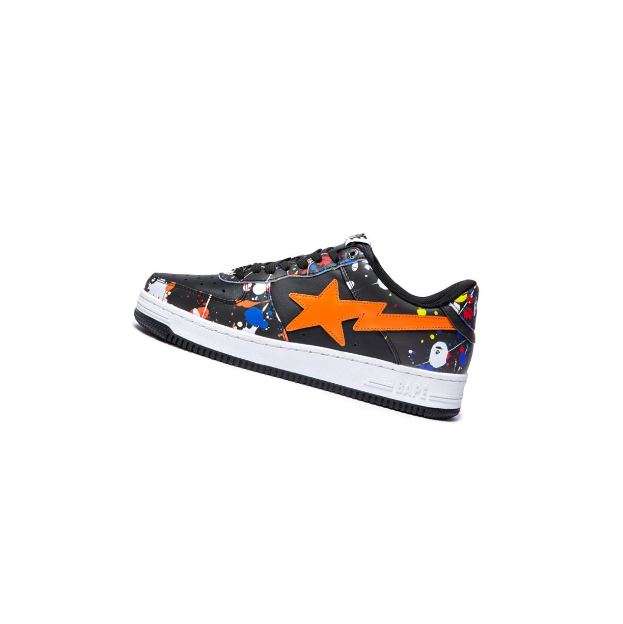 Trampki Męskie A BATHING APE Bape Sta #3 M2 Low Czarne | TXVL-43107