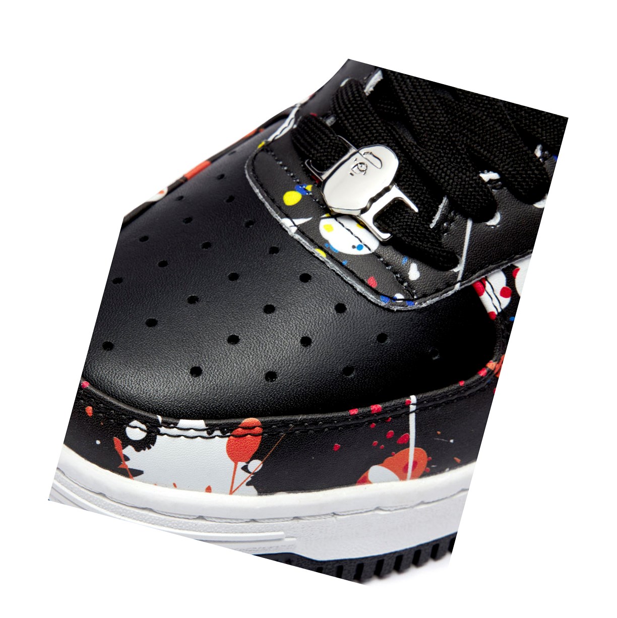 Trampki Męskie A BATHING APE Bape Sta #3 M2 Low Czarne | TXVL-43107