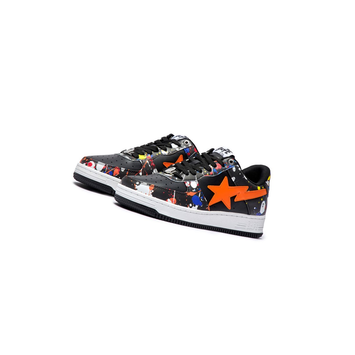 Trampki Męskie A BATHING APE Bape Sta #3 M2 Low Czarne | TXVL-43107